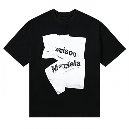 Maison Margiela 알파벳 링클프리 로고 티셔츠
