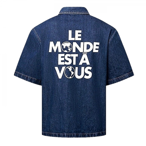 LOUIS VUITTON 스태프 유니폼 데님셔츠