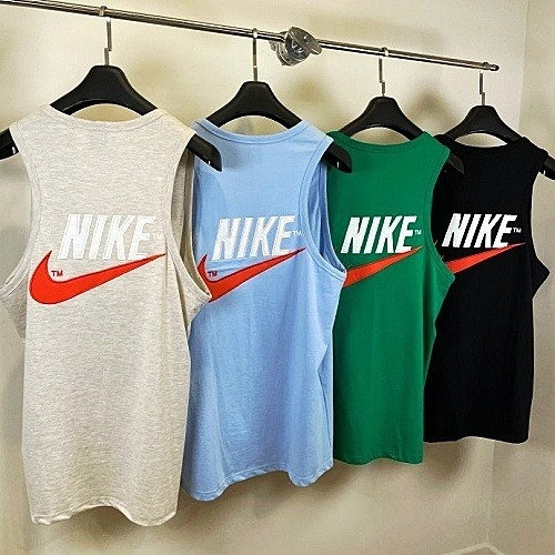 NIKE 트랜드 나시 - 하늘,초록