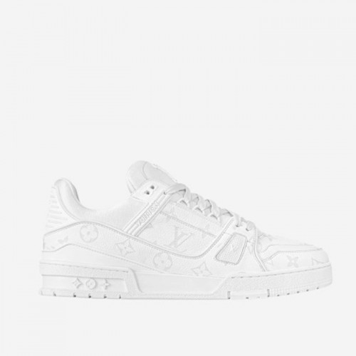 루이비통 LV 트레이너 스니커즈 화이트