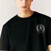 Chrome hearts 말굽 십자가 실루엣 티셔츠