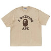 베이프 A BATHING 모놀로그 콜리지 티셔츠