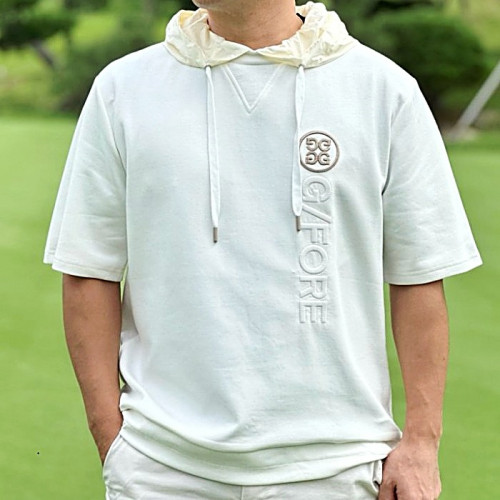 지포어 GFORE 하프 슬리브 후디 티셔츠