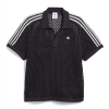 아디다스 ADIDAS CLOT 크로셰 PK 셔츠 - 블랙