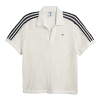 아디다스 ADIDAS CLOT 크로셰 PK 셔츠 - 화이트