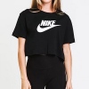 NIKE 로고 뱅크 크롭티셔츠