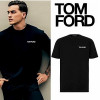 톰포드 TOM FORD 발포 프린팅 티셔츠