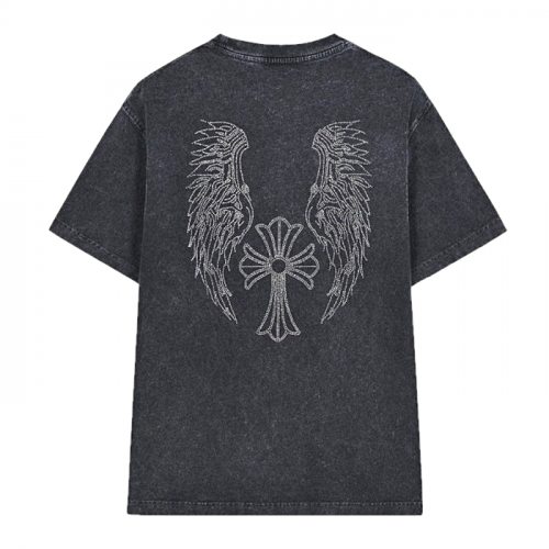 Chrome hearts 백 인디안 로고 반팔 티셔츠