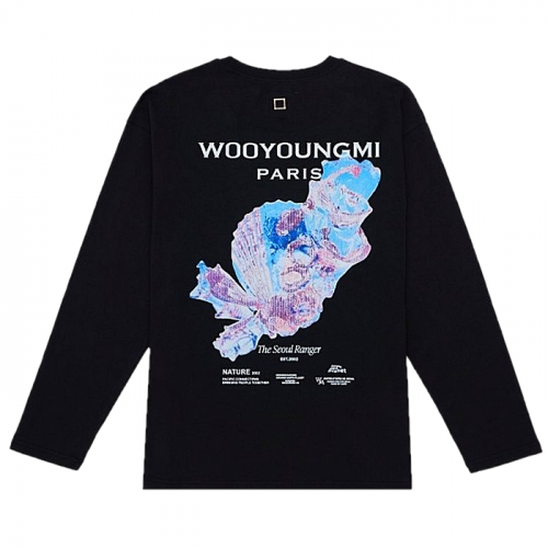 WOOYOUNGMI 3D 코랄 백로고 슬리브