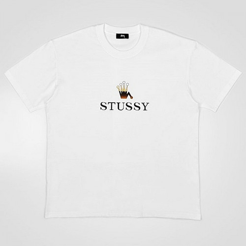 STUSSY 크라운 반팔 티셔츠