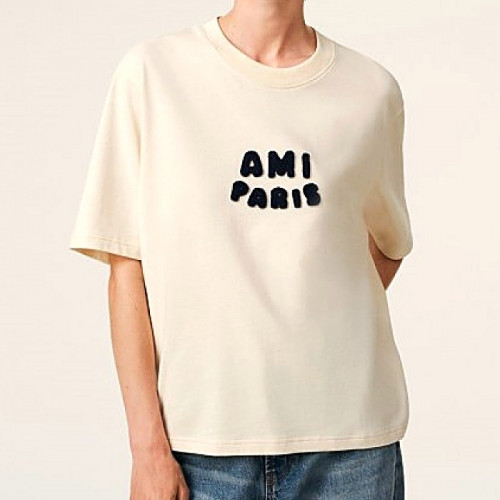 아미 AMI 파리 패치 티셔츠