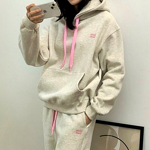 셀*느 CELINE 배색끈 후드 셋업 SET