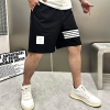 THOMBROWNE 허리 배색 포인트 4bar 반바지