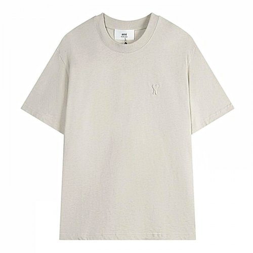 아미 AMI 엠보로고 티셔츠