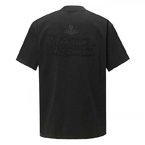 비비안 Vivienne Westwood 엠보자수 반팔 티셔츠