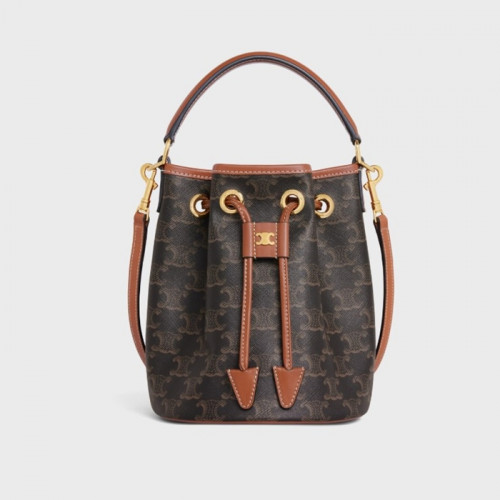 셀*느 틴 클라라 백 - 트리옹프 캔버스 & 카프스킨