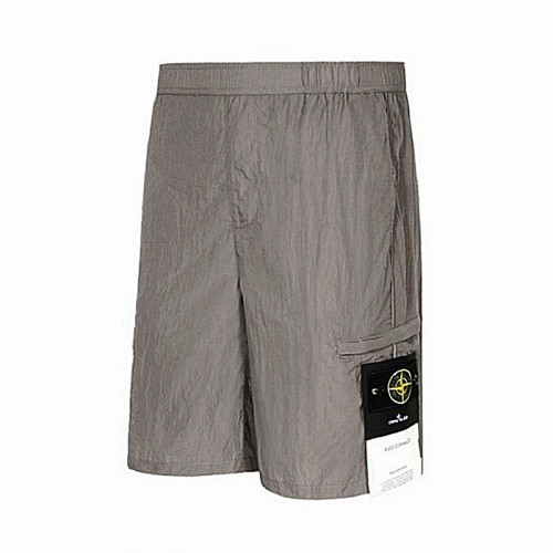 STONE ISLAND 쿨원단 스톤 패치 2/1하프 팬츠