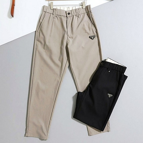 PRADA 삼각로고 개버딘 팬츠