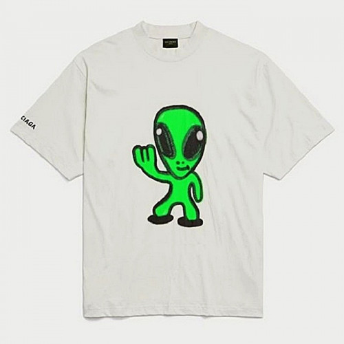 BALENCIAGA 시큐리티 테이프 티셔츠