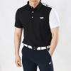 PXG 싱글 팔배색 반팔 카라티셔츠