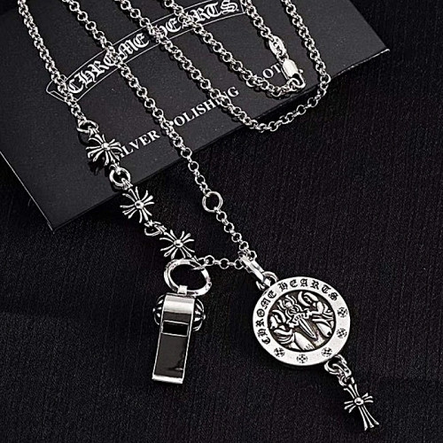 크롬*츠 Chrome hearts 호루라기 목걸이