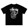 STUSSY 피스핸드 피그먼트 티셔츠