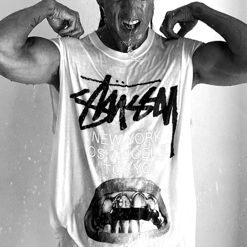 STUSSY x Rick Owens 월드투어 티셔츠