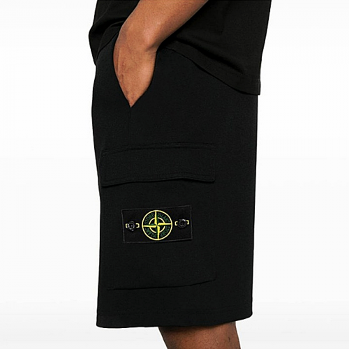 스톤아일*드 STONE ISLAND 카고 하프팬츠