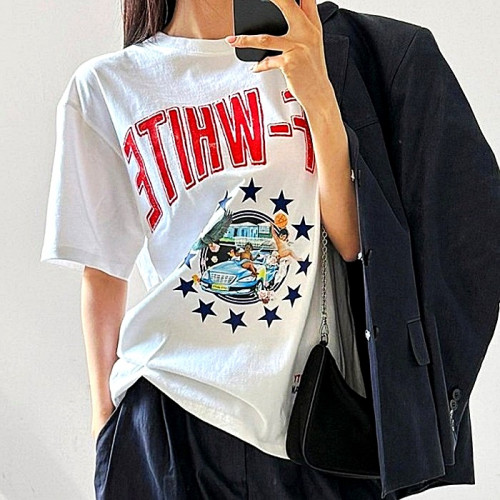 오프화*트 OFF-WHITE 월드스타 티셔츠