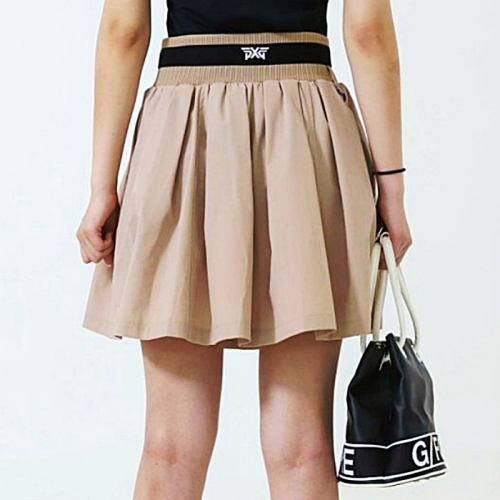 PXG 하이웨스트 벨트 스커트