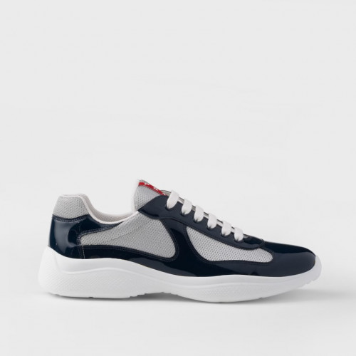 PRADA 아메리카 컵 스니커즈 - 로열 블루 / 실버