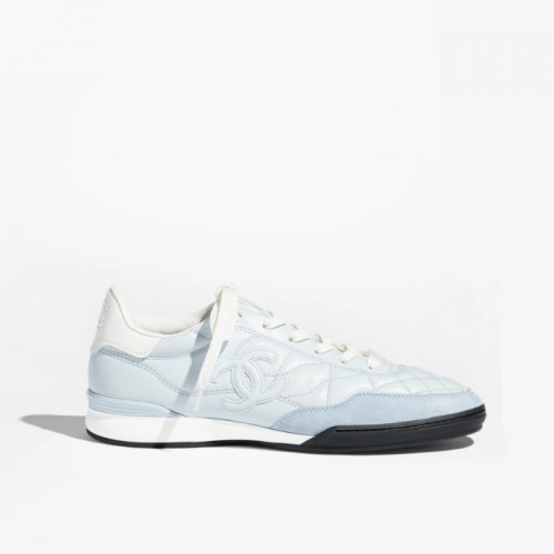 CHANEL 2025 봄-여름 스니커즈 - 라이트 블루