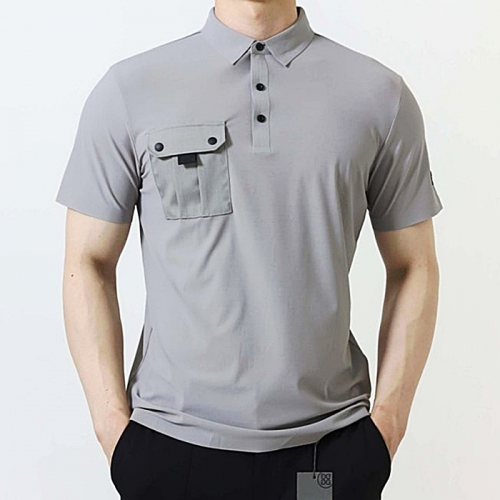 어메이징*리 AMAZING_CRE 포켓 포인트 카라 티셔츠