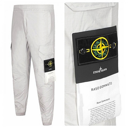 STONE ISLAND 시즌 쿨원단 스톤 패치 팬츠