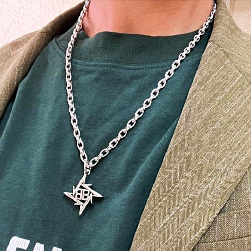 발렌시*가 BALENCIAGA 바람개비 목걸이