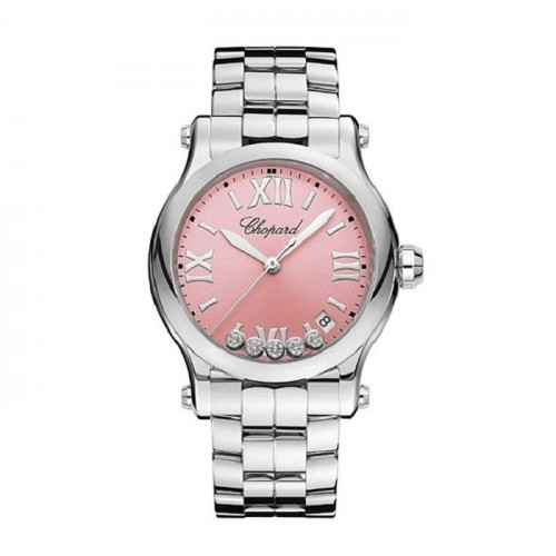 쇼파드 Chopard 해피스포츠 핑크다이얼