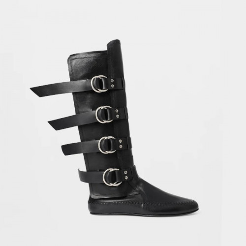 ANN DEMEULEMEESTER 시버 부츠 - 블랙