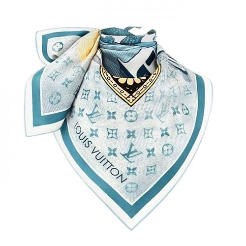 LOUIS VUITTON Wonderful Trunks 실크 스카프