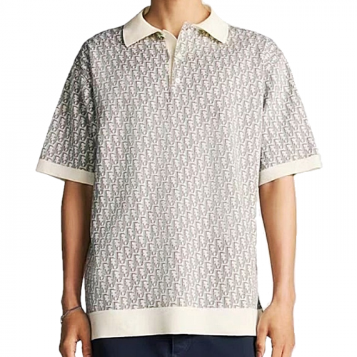 디올 DIOR 오블리크 폴로 셔츠