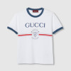 GUCCI 프린트 디테일의 코튼 저지 티셔츠