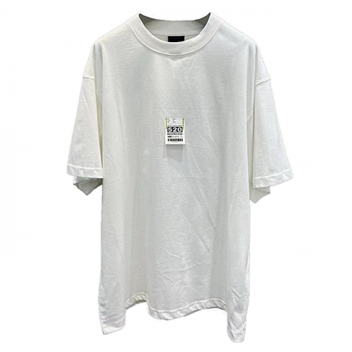 발렌시*가 balenciaga 에어포트태그 티셔츠