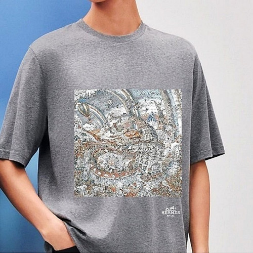 HERMES 포뷔르 반팔티셔츠