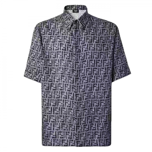 펜디 FENDI FF로고 쟈카드 셔츠