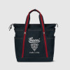 GUCCI 프린트 캔버스 라지 토트백 - 다크 블루 캔버스