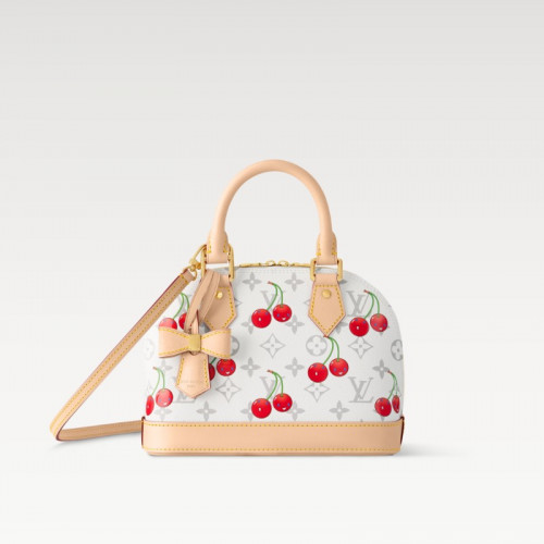 LOUIS VUITTON LVxTM 알마 BB - 모노그램 체리 코팅 캔버스