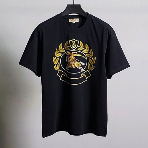 BURBERRY 아카이브 기사 라운드 반팔티