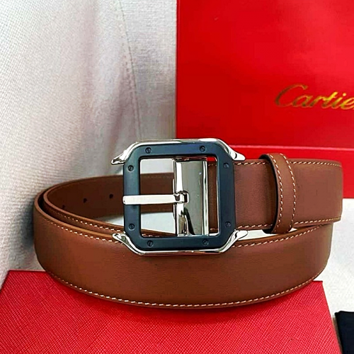 까르띠에 Cartier 로고 사각벨트