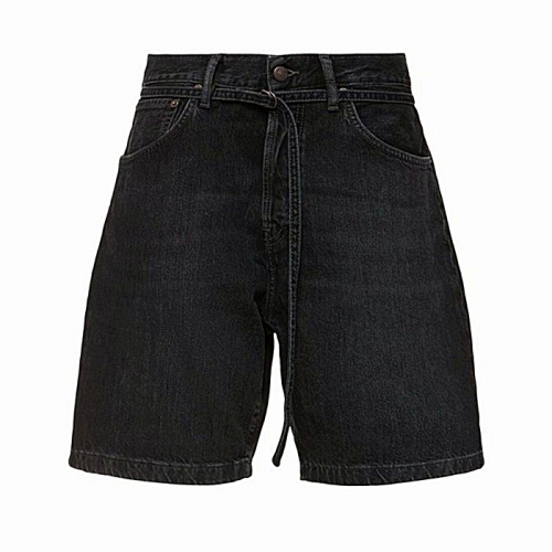 ACNE STUDIOS 롤랜드 벨티드 데님쇼츠