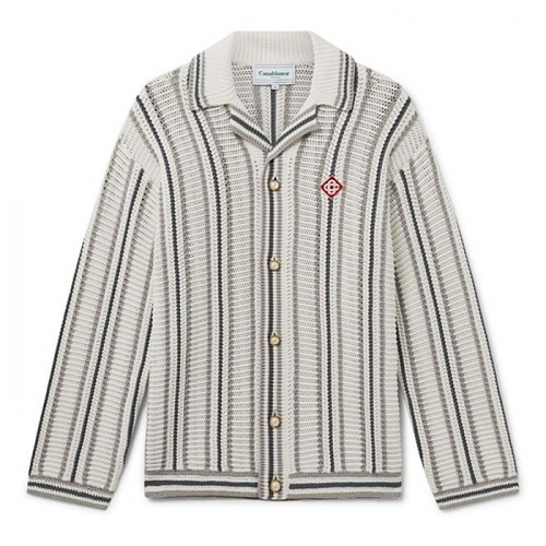 카사블랑카 CASABLANCA 라운지라인드 크로셰가디건 셋업 SET