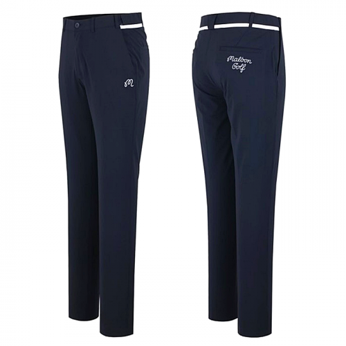 말본 MALBON 로고 썸머 라인팬츠